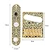 Alomejor Guitar Volume Control Plate + Guitar Bridge Single Coil Pickup Hole for Telecaster Electric Guitarthumb 2