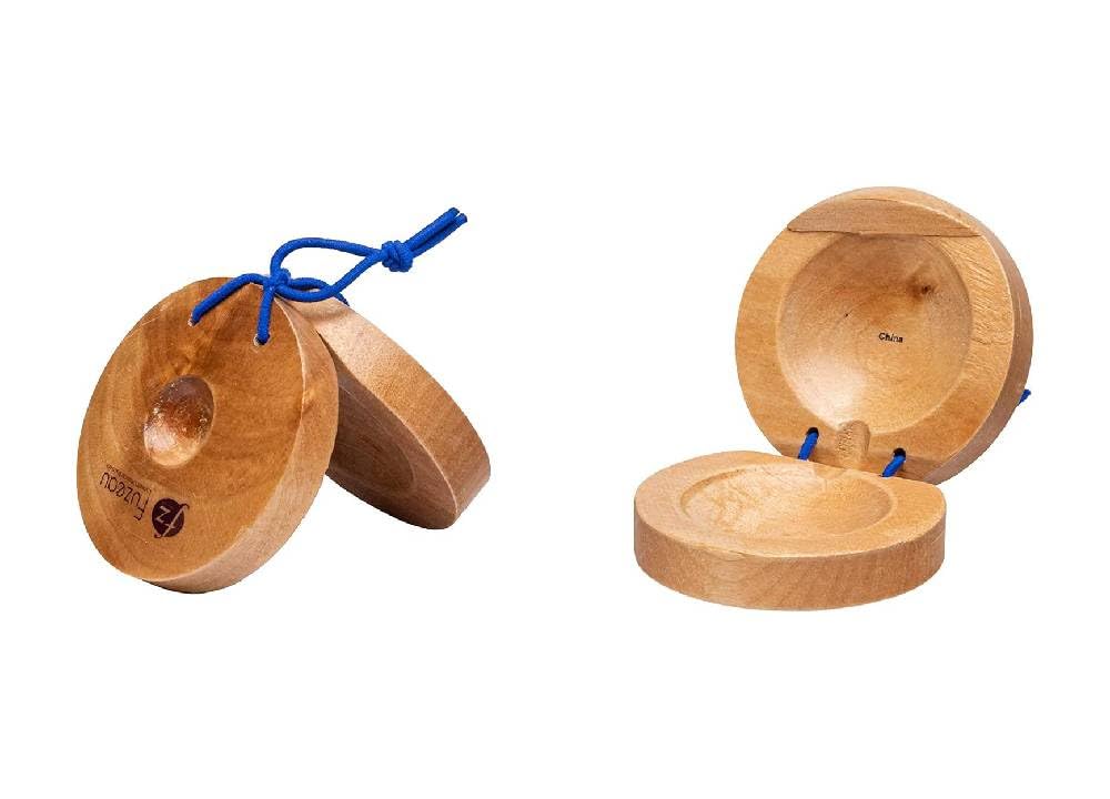 FUZEAU 8275 Pair Wooden Finger Castanets