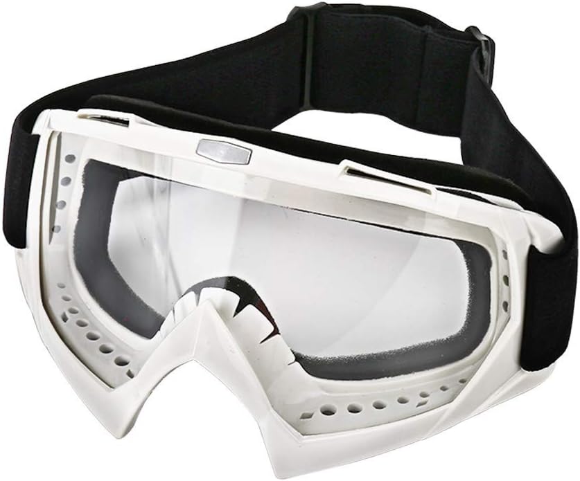 Motorcycle Goggles -Dirt Bike ATV Motocross Eyewear Anti-UV Adjustable MX Riding Offroad Protective Glasses Racing Combat Tactical Military Goggles for Men Women Youth Adult