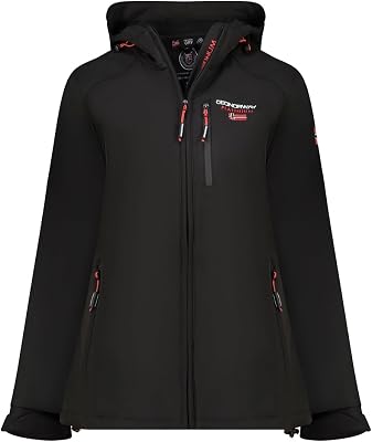 Tacerama_Lady Softshell feminino, preto, M