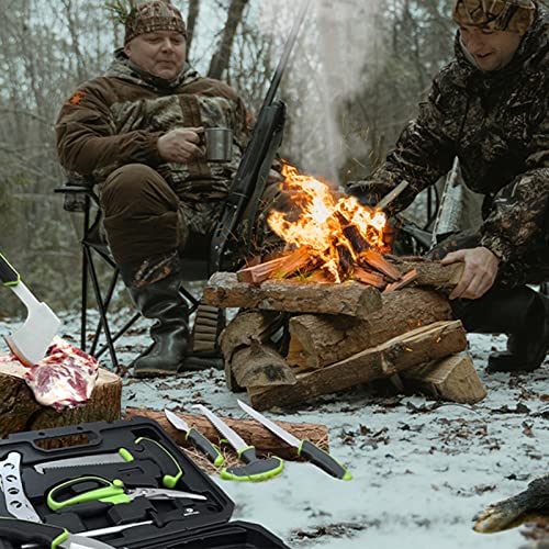 Mossy Oak Hunting Field Dressing Kit 10 Piece Portable Butcher Game