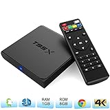 Zenoplige T95X Amlogic S905X Android 6.0 Marshmallow Smart Android TV Box Quad Core Mali 450 1GB/8GB Wifi 2.4G 10/100M LAN 4K 3D 64 Bits