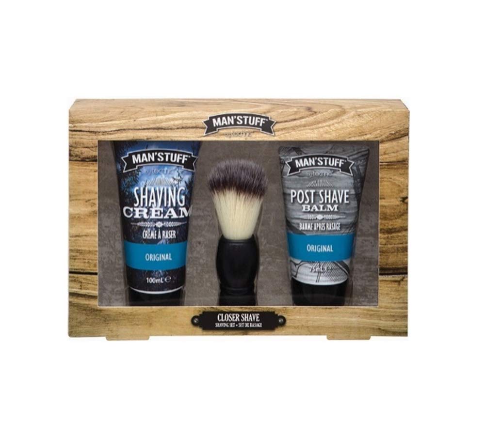 Christmas 2019 Technic Man'Stuff Closer Shave Gift Set