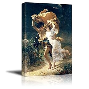 The Storm by Pierre Auguste Cot Print Famous Painting Reproduction