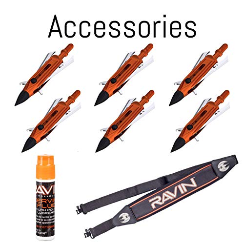 RAVIN R29X 450 FPS Crossbow Predator Dusk Camo + Aluminum Broadheads
