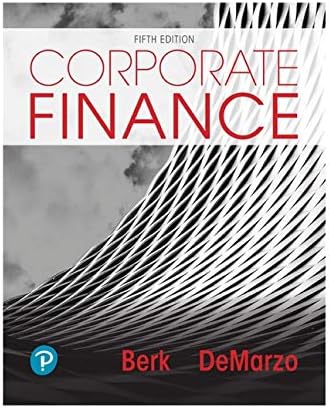 Corporate Finance, 6th edition: Jonathan Berk: 9780137845026