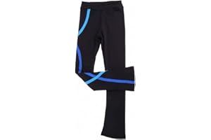 LIUHUO Girl's Figure Skating Pants - Training Pants With Velvet