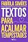 Livro Textos para acalmar tempestades