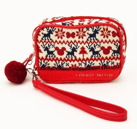Amazon カメラポーチ デジカメケース レッド ミニーマウス ノルディック ミッキー ミニー ディズニー Ormc バッグ 財布 おもちゃ