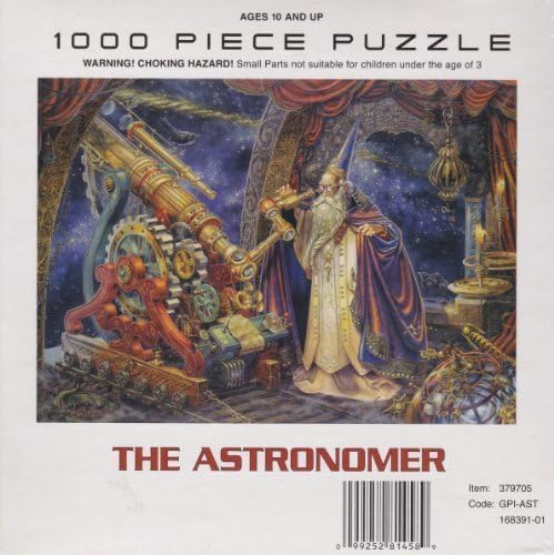 THE ASTRONOMER - 1000 Piece - GLOW IN THE DARK Puzzle