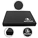 5BILLION Balance Pad & Balance Board - Gym Exercise Mat & Foam Balance Trainer - Wobble Cushion for Physical Therapy and Core Balance (Black, XL)