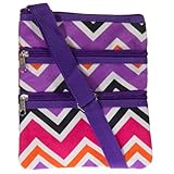 Crossbody Swingpack Bag (Purple Mix)