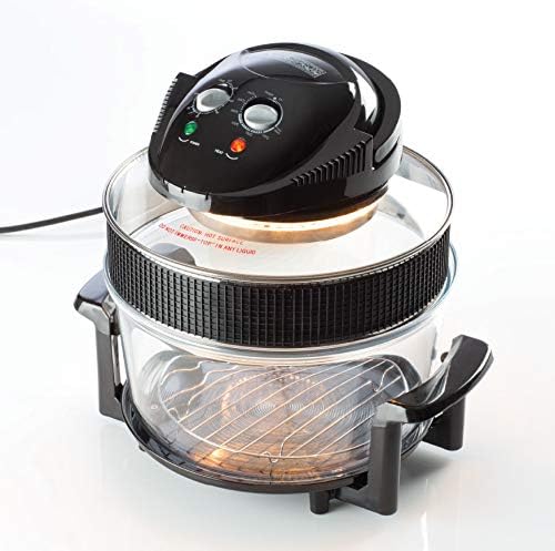 Daewoo Deluxe 17L 1300W Halogen Air Fryer with an Extension Ring- 60min Timer with Self-Cleaning Function - Image 5