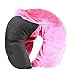 Cloudz Washable Travel Neck Pillow Cover - Pink