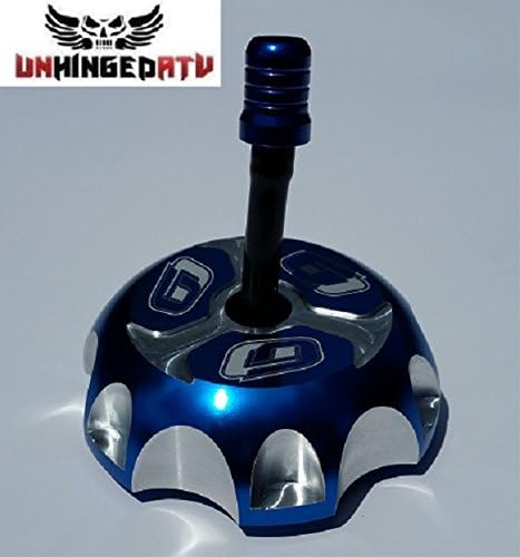 Yamaha Banshee YFZ450 YFZ450R/X Goldspeed Billet Gas Cap BLUE Unhinged ATV