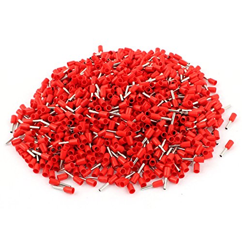 Uxcell 1000 pcs 16 awg 1.5mm2 insulated cord end wire f…