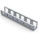 RackSolutions 2U Adapter Bracket, 2 Bends, 0.59in Depth
