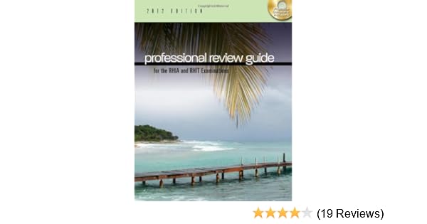 Professional Review Guide For The Rhia And Rhit Examinations - 
