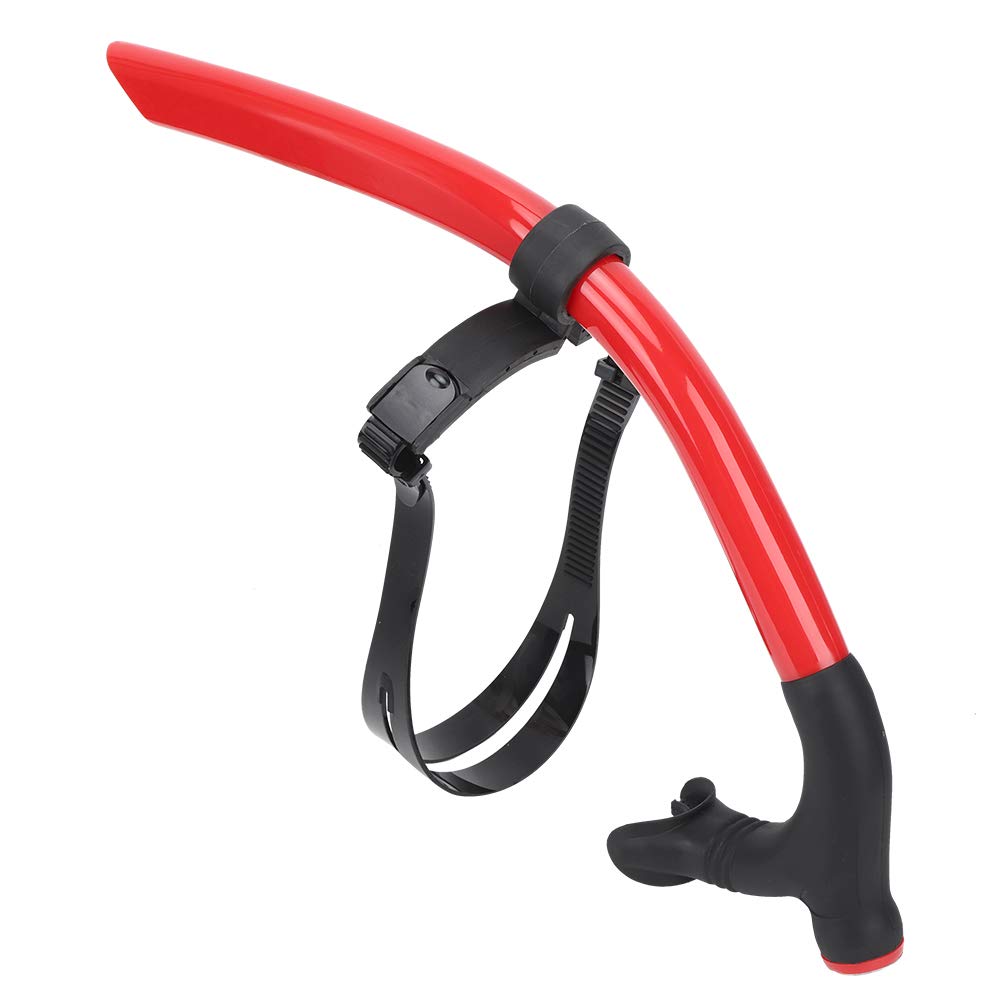 Leapiture Snorkel Tube Diving Breathing Tube Detachable Swimming Snorkel Tube for Snorkeling Training, Underwater Breathing Tube for Diving Coachs(Red)