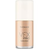 FARMASi VFX Pro Camera-Ready Liquid Foundation, Full Coverage Matte Finish, Lightweight Long-Wear, Oil-Free with Pore-Refining Sea-Water Formula, Non-Oxidizing Finish, 1 Fl Oz, 03 Medium Ivory