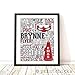 PrintChicks - Cheerleading Personalized Typography Print - Cheer Art Poster Decor for Girl's Room Cheerleader Gift SHIPS 1-2 DAYS ARRIVES BEFORE CHRISTMAS!