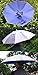 Crazy Cart Silver Umbrella Hat Headwear for Fishing Gardening, 24