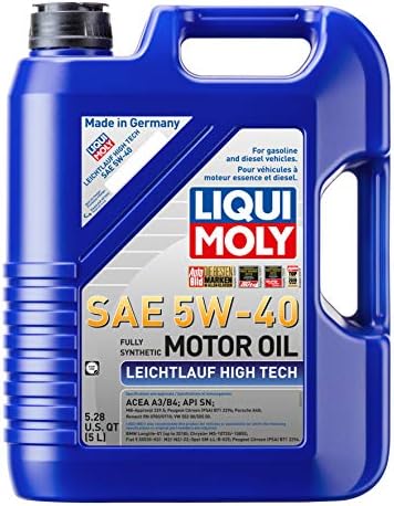 Liqui Moly, 2332 Leichtlauf High Tech, aceite para motor 5W-40, 5 litros