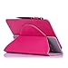 ProCase Universal 360 Rotating Stand Folio Case Cover for 7-8 inch Tablet Dragon Touch, Chromo Inc, ProntoTec, NeuTab, Nextbook, Tagital, Alldaymall, iRulu, RCA, iView Android Tablet (Pink, Magenta)