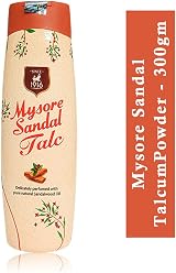 Mysore Sandal Talcum Powder 300g - Pure Natural Sandalwood Oil For Freshness view 3