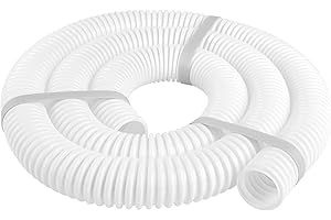 sawluv 9-100-3102 Pool Cleaner 6-Ft Cuffless Feed Hose Replacement, Pool Cleaner Hose Compatible with Po laris 360 Cleaner, 1-1/2" Diameter 72-Inch Pool Cleaner Hose for Inground & Above Ground Pools