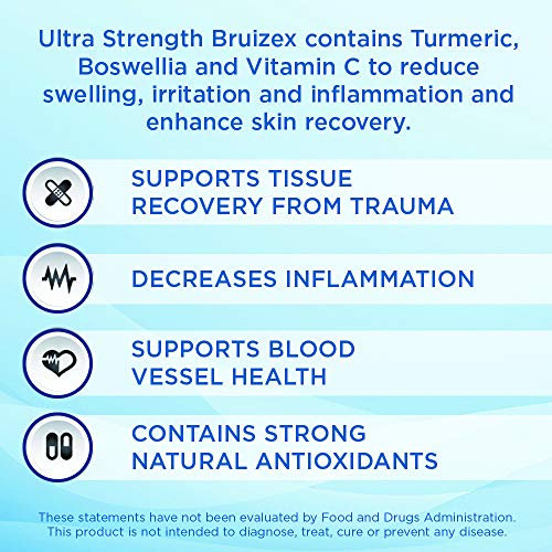 BRUIZEX Ultra Bruising Relief Supplement, 120 Capsules Swelling