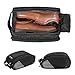 BAGSMART Portable Travel Shoe Bags Gym Sport Sack Organizer Black