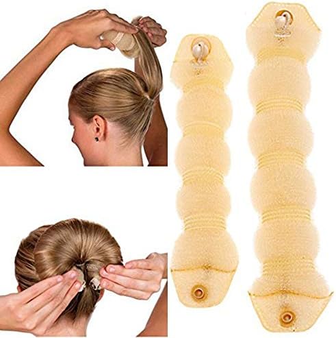 1 lot Hair Styling Sponge Foam Braider Donut Magic Ring Shaper Bun Maker Style Elegant Princess Hairstyle Hair Beauty Tools 3 Colors