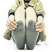 ELUTONG Pilates Yoga Non Slip Grips Socks 4 Pairs Sticky Ballet Workout Hospital Socks for Women