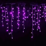 SDOUBLEM 4M 96 LEDs 8 Modes Curtain Window