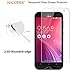Nacodex Glass for Asus ZenFone Zoom ZX550 Tempered Glass Screen Protector [0.33mm 9H Hardness] (for Asus ZenFone Zoom ZX550) (for Asus ZenFone Zoom ZX550)