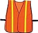 Ergodyne GloWear 8040HL Non-Certified Hi-Gloss High Visibility Vest, One Size, Orange