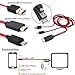 ERIOTPY HDTV 11 Pin MHL Micro USB to HDMI 1080P Audio Video Mirroring Adapter Cable Cord