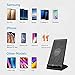 NANFU Fast Wireless Charger, Qi Wireless 7.5W Fast Charging Stand with Cooling Fan Compatible for iPhone XR/XS/XS Max/X/8/8P,10W Charges for Galaxy S9/S9+/S8 & All Other Qi-Certified Devices