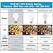 A19 LED Light Bulbs, 100 Watt Equivalent LED Bulbs, 4000K Daylight White, 1100Lumens, Non Dimmable, Medium Screw Base (E26), CRI85+, 12-Pack