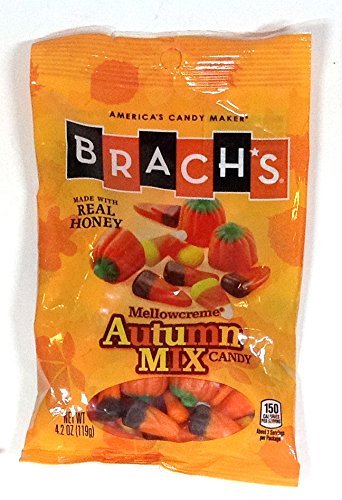 BRACH’S MELLOWCREME AUTUMN MIX CANDY CORN 4.2 OZ