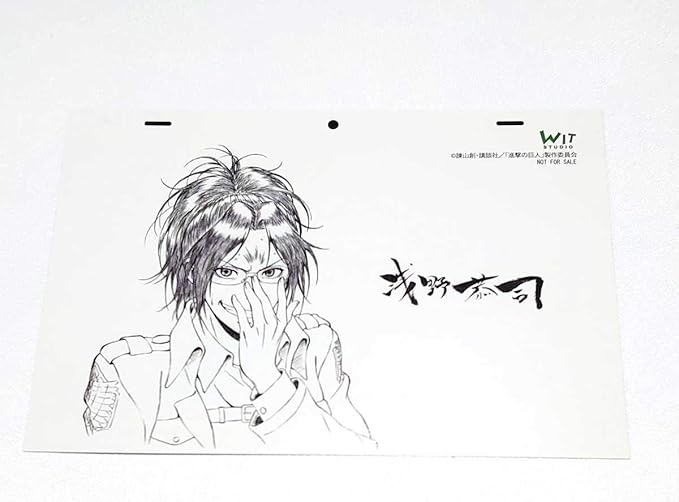 Amazon 進撃の巨人 ハンジ ポストカード 浅野恭司 イラスト 浅野恭司展 アイドル 芸能人グッズ 通販