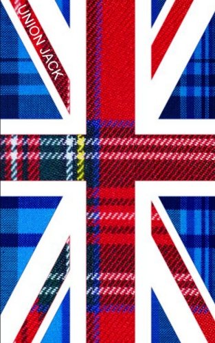 Union Jack: UK / British Gifts / Presents / Gift ( Tartan Union Jack Notebook ) (Travel & World Cultures)