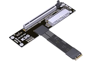 JMT ADT-K43SG-BK PCIe 5.0 X16 to M.2 NVMe Graphics Card Adapter Compatible with RTX50 RX90 Series Docking Station (K43SG-BK-3
