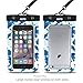 JOTO Universal Waterproof Pouch Case for iPhone 16 15 14 13 Plus Pro Max, IPX8 Cellphone Dry Bag 12 11 Pro Max XR X 8 7 6S Plus SE, Galaxy S23 S22 S21 S20+ S20 S10 Plus Note, Pixel up to 7