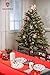 Galashield Christmas Plates Disposable Party Set 102 Pcs Includes Napkins Cups and Tablecloth | Christmas Disposable Dinnerware Set | Supplies for 20 Guests