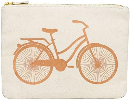 Bicycle Canvas Zip Bag (9" x 7")