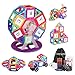 Tomvoc Magnetic Building Blocks Sets, STEM Educational Toys for 3 4 5 6 7 8 Years Old Boys Girls, Magnetic Tiles for Kids Toddlers with Storage Bag - 92pcs