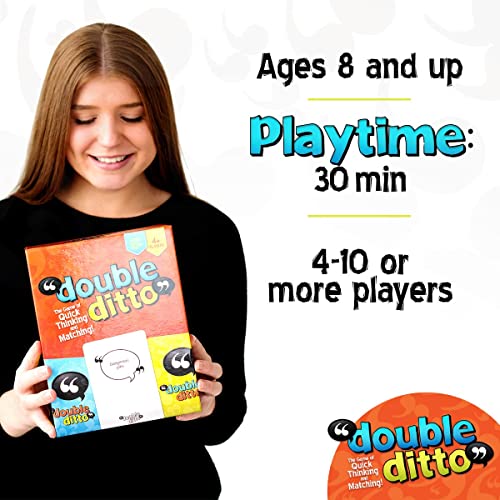 Save 20% When You Buy Double Ditto Family Game and Outrageous Party Game Together!