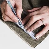 Korbond Water Erasable Marker Blue Ink Silver Sewing Fabric Tool view 10